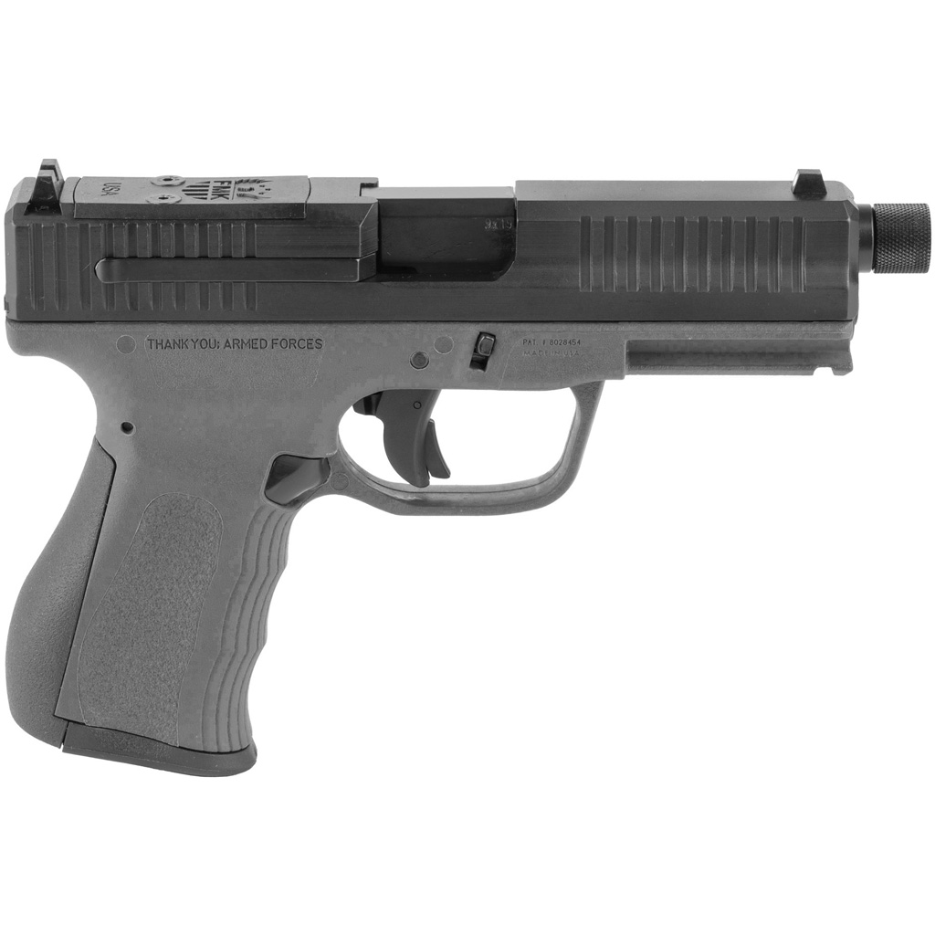 FMK G3 Threaded Barrel Pistol 9mm 4.5 in. Dark Grey w/ Glock Comp Sights 14 rd. FMK G3 Threaded Barrel Pistol 9mm 4.5 in. Dark Grey w/ Glock Comp Sights 14 rd. - Semi Auto Handguns - Rampart Guns