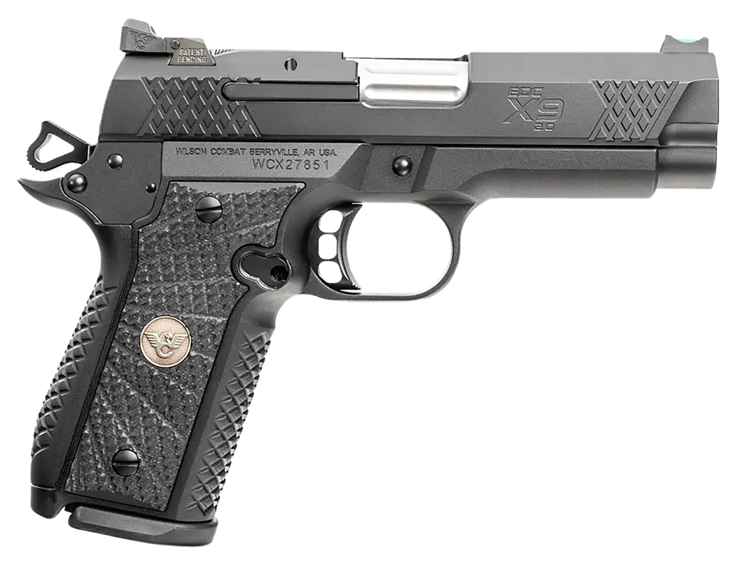 Wilson Combat EDC X9 2.0 9mm 4 in 15+1 Black DLC Wilson Combat EDC X9 2.0 9mm 4 in 15+1 Black DLC - Semi Auto Handguns - Rampart Guns