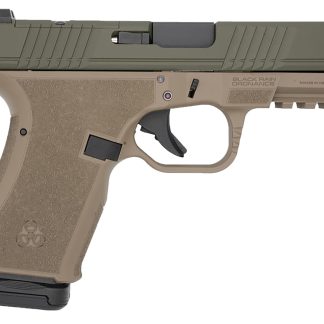 Black Rain Ordnance Frontline 9mm 4″ 15+1 Compact FDE/ODG - Semi Auto Handguns | Rampart Guns