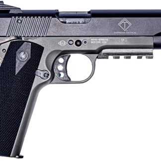 ATI GSG 1911 AD-OPS 5″ .22 LR Gray Frame Black Slide - Semi Auto Handguns | Rampart Guns