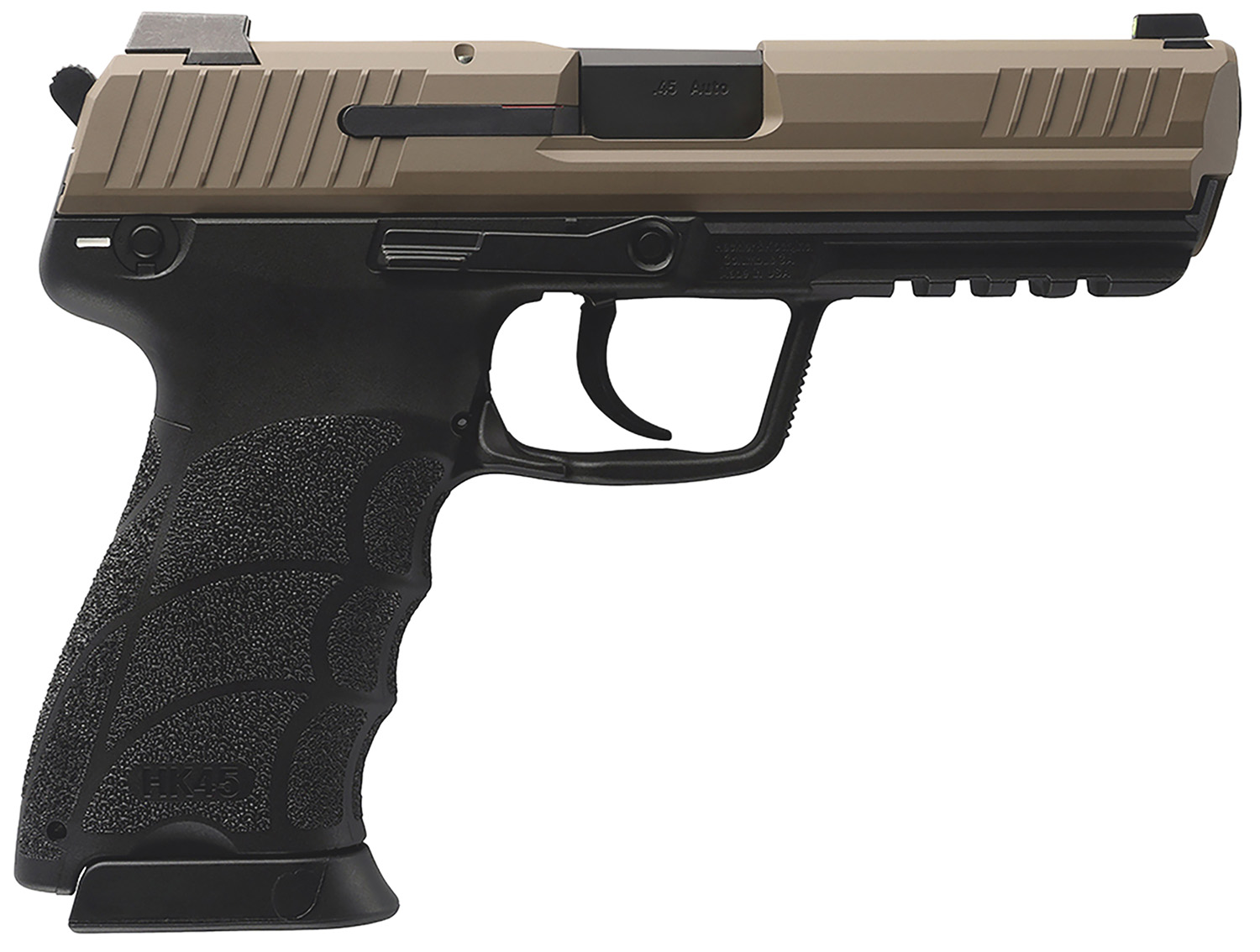H&K HK45 V1 .45 ACP 10+1 4.46″ FDE H&K HK45 V1 .45 ACP 10+1 4.46″ FDE - Semi Auto Handguns - Rampart Guns
