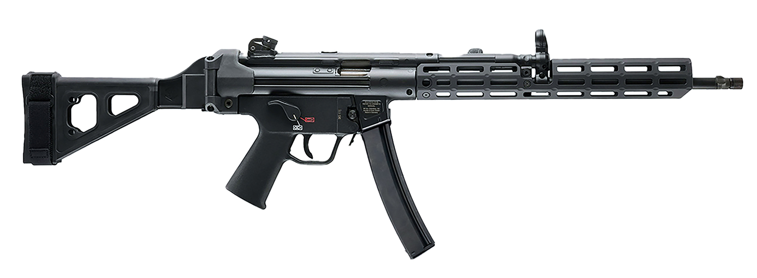 HK SP5L Elite 9mm — 16.50″ 10+1 SB Tactical Brace HK SP5L Elite 9mm — 16.50″ 10+1 SB Tactical Brace - Semi Auto Handguns - Rampart Guns