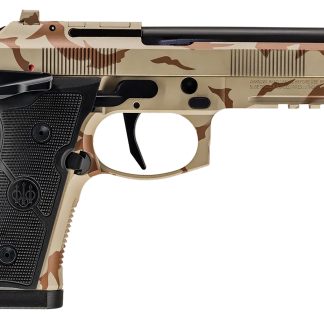 Beretta 92XI SAO FS 9mm 4.7″ Desert DPM Camo - Semi Auto Handguns | Rampart Guns