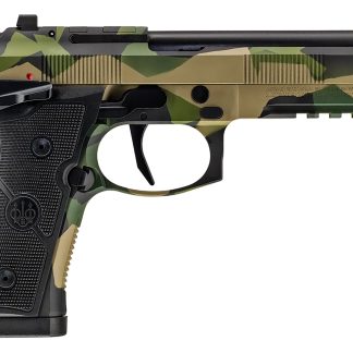 Beretta 92XI SAO FS 9mm 4.7in Splinter Camo - Semi Auto Handguns | Rampart Guns
