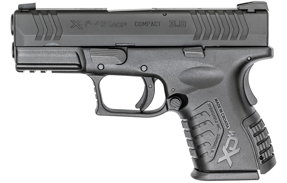 Springfield XDM 45ACP 3.8 Compact Black Compliant Essentials Model Springfield XDM 45ACP 3.8 Compact Black Compliant Essentials Model - Firearms - Rampart Guns