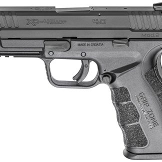 Springfield XD Mod.2 45ACP 4.0 Service Model Black Holiday Package with GripZone - Firearms | Rampart Guns