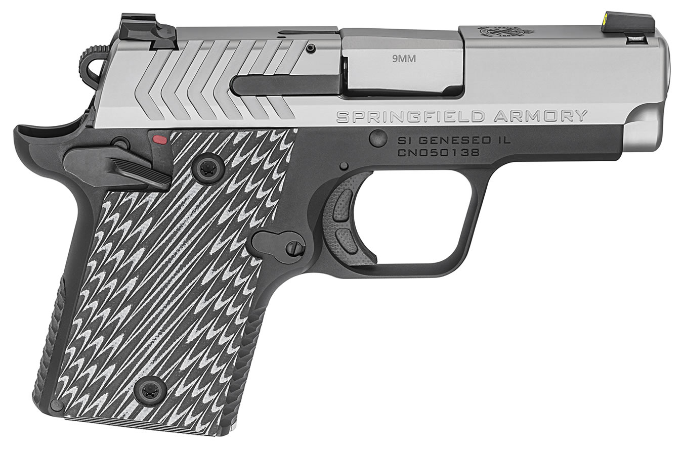 Springfield 911 9mm Stainless Pistol Springfield 911 9mm Stainless Pistol - Pistols - Rampart Guns