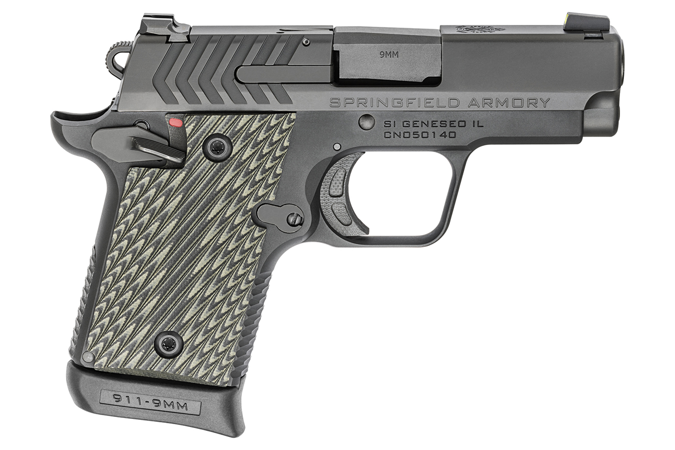 Springfield 911 9mm Black Carry Conceal Pistol Springfield 911 9mm Black Carry Conceal Pistol - Pistols - Rampart Guns