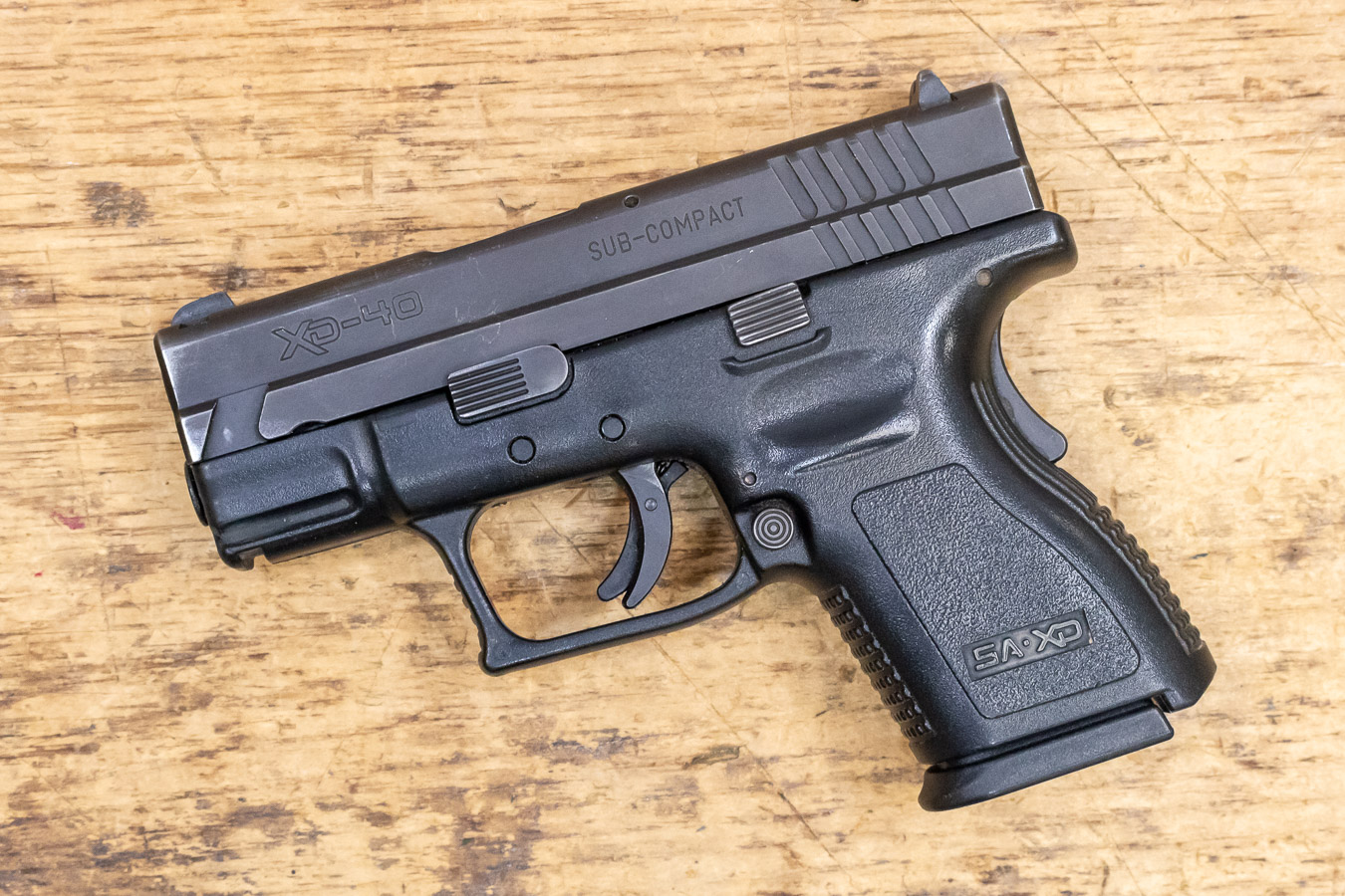 Springfield XD-40 Subcompact 40 S&W Police Trade-in Pistol Springfield XD-40 Subcompact 40 S&W Police Trade-in Pistol - Pistols - Rampart Guns