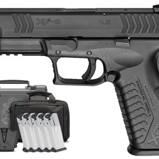 Springfield XDM 9mm 4.5 Full-Size Instant Gear Up Package with 5 Mags, Range Bag, Holster, M - Firearms | Rampart Guns