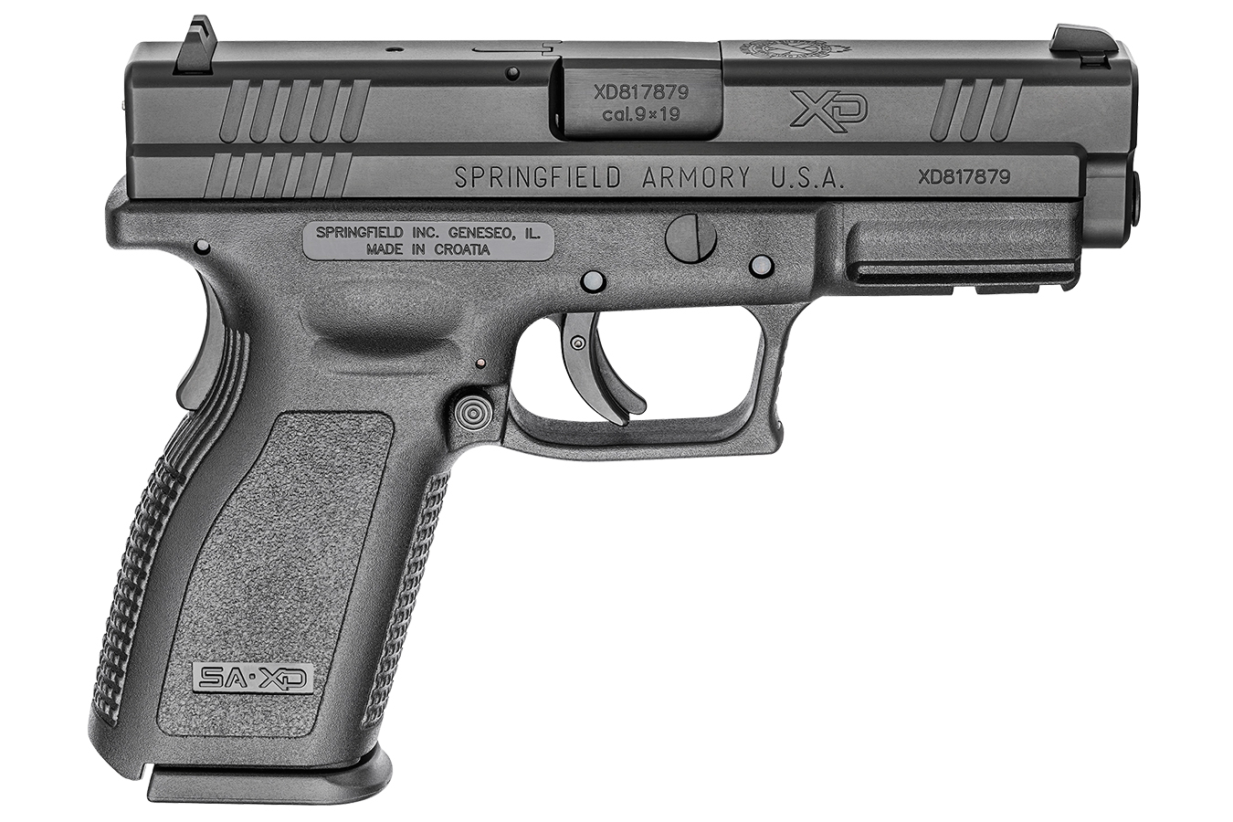 Springfield XD Defend your Legacy Series 9mm 4.0 Service Model Pistol (10-Round Model) Springfield XD Defend your Legacy Series 9mm 4.0 Service Model Pistol (10-Round Model) - Pistols - Rampart Guns