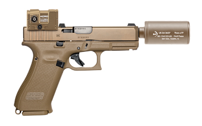 B&T Hush Puppy Kit 9mm 4″ Barrel with Aimpoint ACRO & Suppressor B&T Hush Puppy Kit 9mm 4″ Barrel with Aimpoint ACRO & Suppressor - Semi Auto Handguns - Rampart Guns