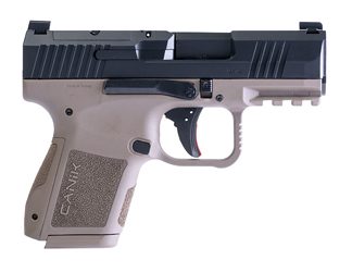 Canik Mete MC9 9mm 3.18in Black/FDE Optic Ready, 2 Mags - Semi Auto Handguns | Rampart Guns
