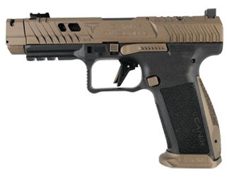 Canik TTI Combat 9mm 4.62″ Full-Size — Burnt Bronze - Semi Auto Handguns | Rampart Guns