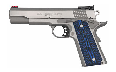 Colt Gold Cup Lite .45 ACP 5″ Stainless G10 Colt Gold Cup Lite .45 ACP 5″ Stainless G10 - Semi Auto Handguns - Rampart Guns