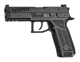 CZ P-09 F Nocturne 9mm 4.53in Optics-Ready Black - Semi Auto Handguns | Rampart Guns