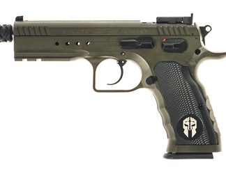Tanfoglio Defiant Tactical Pro 9mm Threaded Optic-Ready Green - Semi Auto Handguns | Rampart Guns