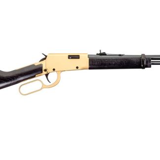 Rossi Rio Bravo 22LR Lever-Action Rifle with Gold Receiver and Hardwood Stock - Rifles | Rampart Guns