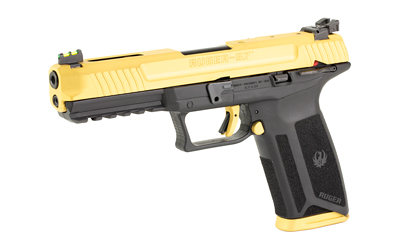 Ruger-57 5.7×28 4.94in Shimmer Gold Cerakote Ruger-57 5.7×28 4.94in Shimmer Gold Cerakote - Semi Auto Handguns - Rampart Guns