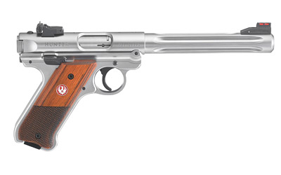Ruger Mark IV Hunter 22 LR 6.88in Satin Stainless Ruger Mark IV Hunter 22 LR 6.88in Satin Stainless - Semi Auto Handguns - Rampart Guns