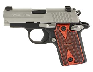 Sig Sauer P238 Two-Tone .380 ACP 2.7in Rosewood Grips - Semi Auto Handguns | Rampart Guns