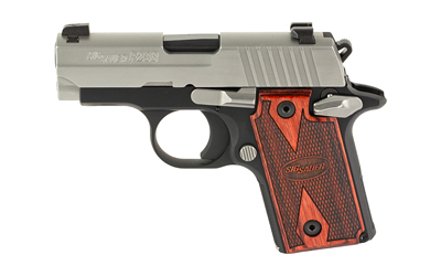 Sig Sauer P238 Two-Tone .380 ACP 2.7in Rosewood Grips Sig Sauer P238 Two-Tone .380 ACP 2.7in Rosewood Grips - Semi Auto Handguns - Rampart Guns