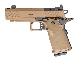 Springfield Armory Prodigy Comp 1911 9mm 5″ Coyote Brown - Semi Auto Handguns - Rampart Guns