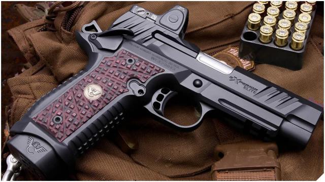 Wilson Combat New eXperior Elite Commander Double Stack Pistol Wilson Combat New eXperior Elite Commander Double Stack Pistol - Uncategorized - Rampart Guns