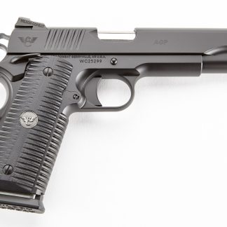 Wilson Combat ACP Full-Size SAO 9mm 5″ 10+1 Ambi Safety - Semi Auto Handguns | Rampart Guns