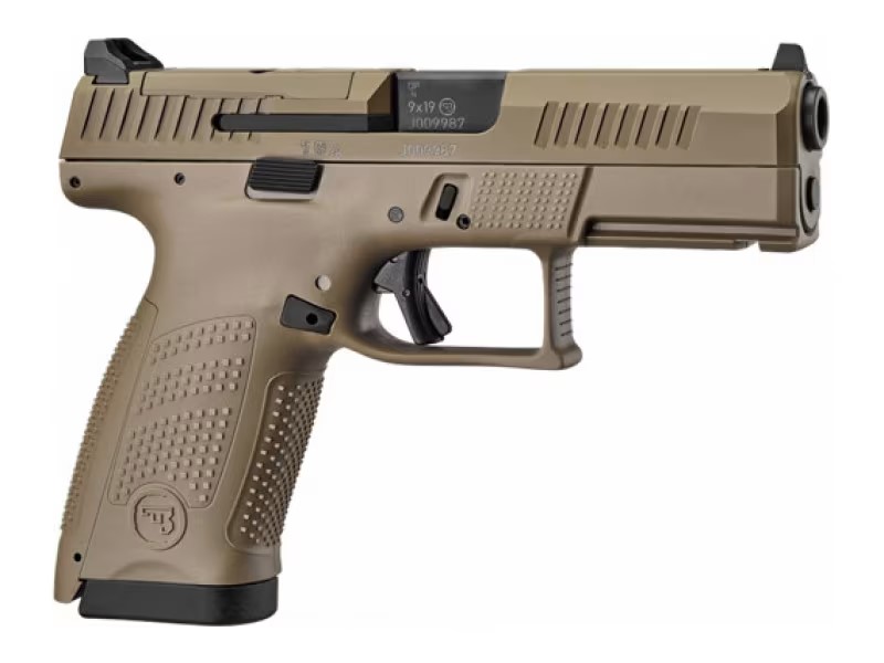 CZ-USA P-10 C Optic Ready 9mm 4.02″ FDE 15+1 CZ-USA P-10 C Optic Ready 9mm 4.02″ FDE 15+1 - Semi Auto Handguns - Rampart Guns