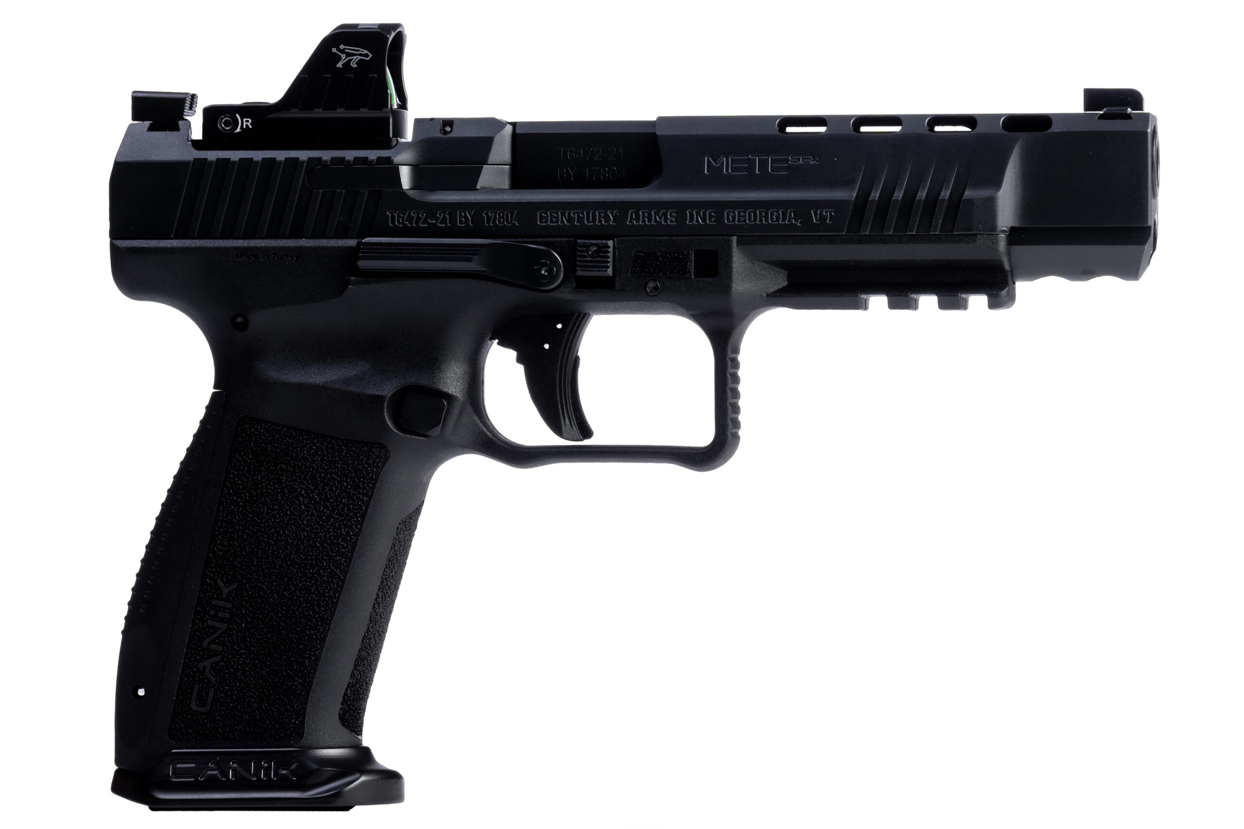 Canik METE SFx 9mm Black w/ MO1 Optic, 20/18rd Mags Canik METE SFx 9mm Black w/ MO1 Optic, 20/18rd Mags - Semi Auto Handguns - Rampart Guns