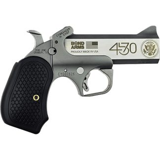Bond Arms Trump 45-47 ‘Commander and Chief’ Big Bore Handgun .45-70 Single Shot 4.25″ Barrel - Derringers | Rampart Guns