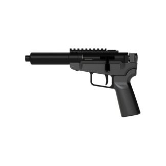 Dark Mountain Stowaway Handgun 9mm Luger Single Shot 5″ 1/2×28 Threaded Barrel Black - Single Shot Handguns - Rampart Guns