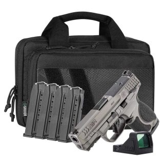Walther Optic Ready Compact PDP Handgun 9mm Luger 15rd Magazines(2) 5″ Barrel Black - Semi Auto Handguns - Rampart Guns