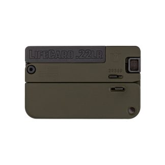 TRAILBLAZER FIREARMS LIFECARD POLY 22LR BLACK/ODG - Single Shot Handguns | Rampart Guns