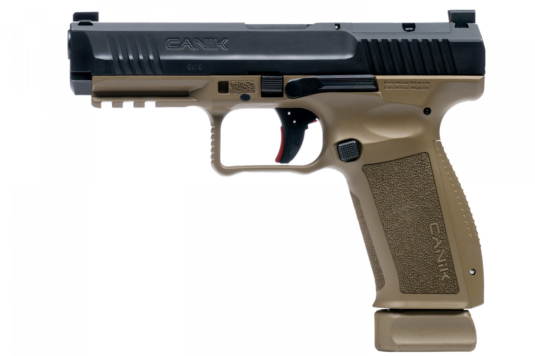 Canik METE SFT 9mm Pistol FDE/Black Canik METE SFT 9mm Pistol FDE/Black - Semi Auto Handguns - Rampart Guns