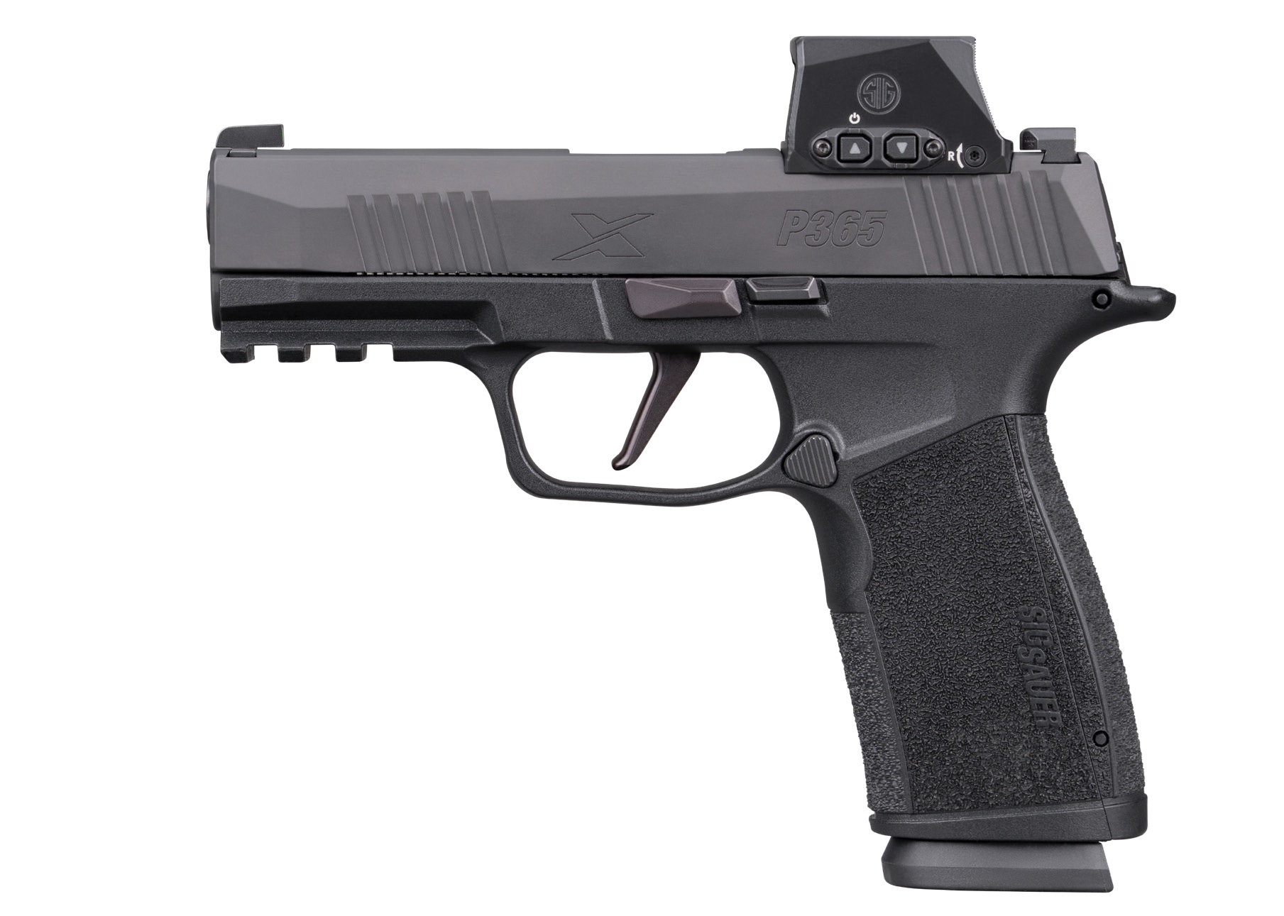 SIG SAUER P365 X-MACRO ROMEO-X 9mm 3.7-inch 17rd (2 mags) SIG SAUER P365 X-MACRO ROMEO-X 9mm 3.7-inch 17rd (2 mags) - Semi Auto Handguns - Rampart Guns