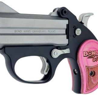 Bond Arms Stinger Girl .380 ACP 3-inch Stainless, Pink Wood Grips - Derringers | Rampart Guns