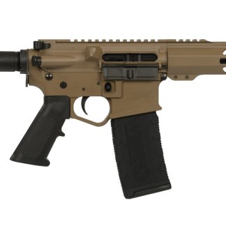 Wise Arms WA-15B 300BLK 10.5″ FDE SBA3 - Semi Auto Handguns | Rampart Guns