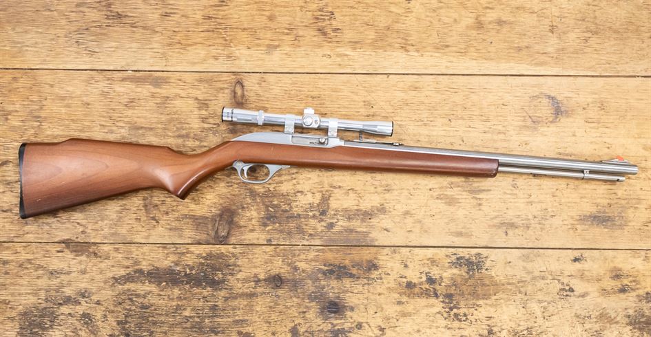 Marlin Model 60 22LR Police Trade-in Semi-Auto Rifle with Scope Marlin Model 60 22LR Police Trade-in Semi-Auto Rifle with Scope - Marlin Used Gun Collection - Rampart Guns